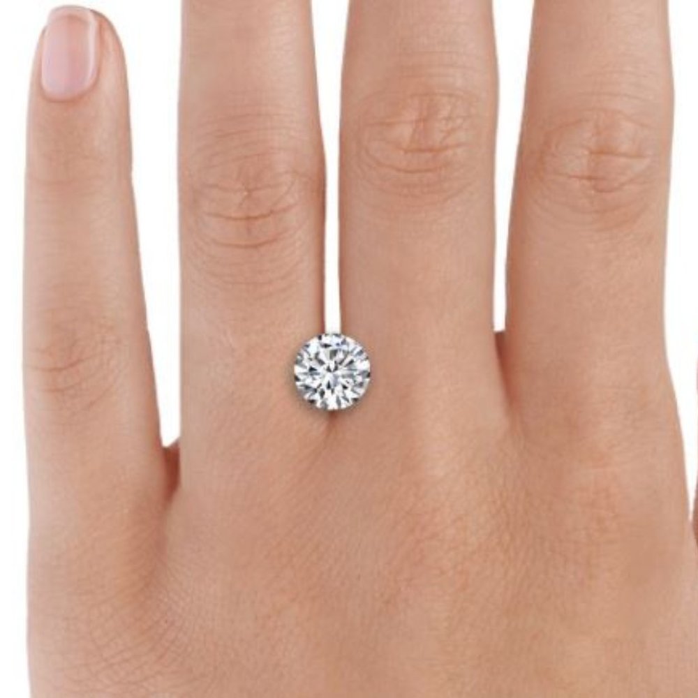 3.05ct Round Lab Diamond